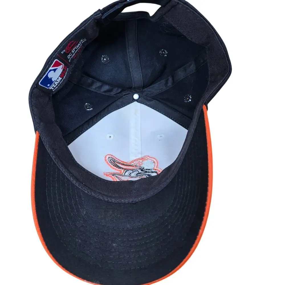 Team MLB Baltimore Orioles Hat OC Sports Strapback Hook Loop Baseball Cap YOUTH